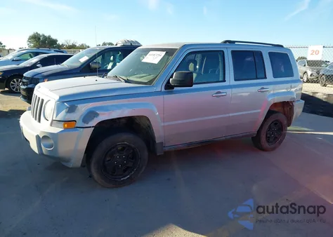 2010 Jeep Patriot Sport from USA, damaged, VIN 1J4NF2GB7AD672665